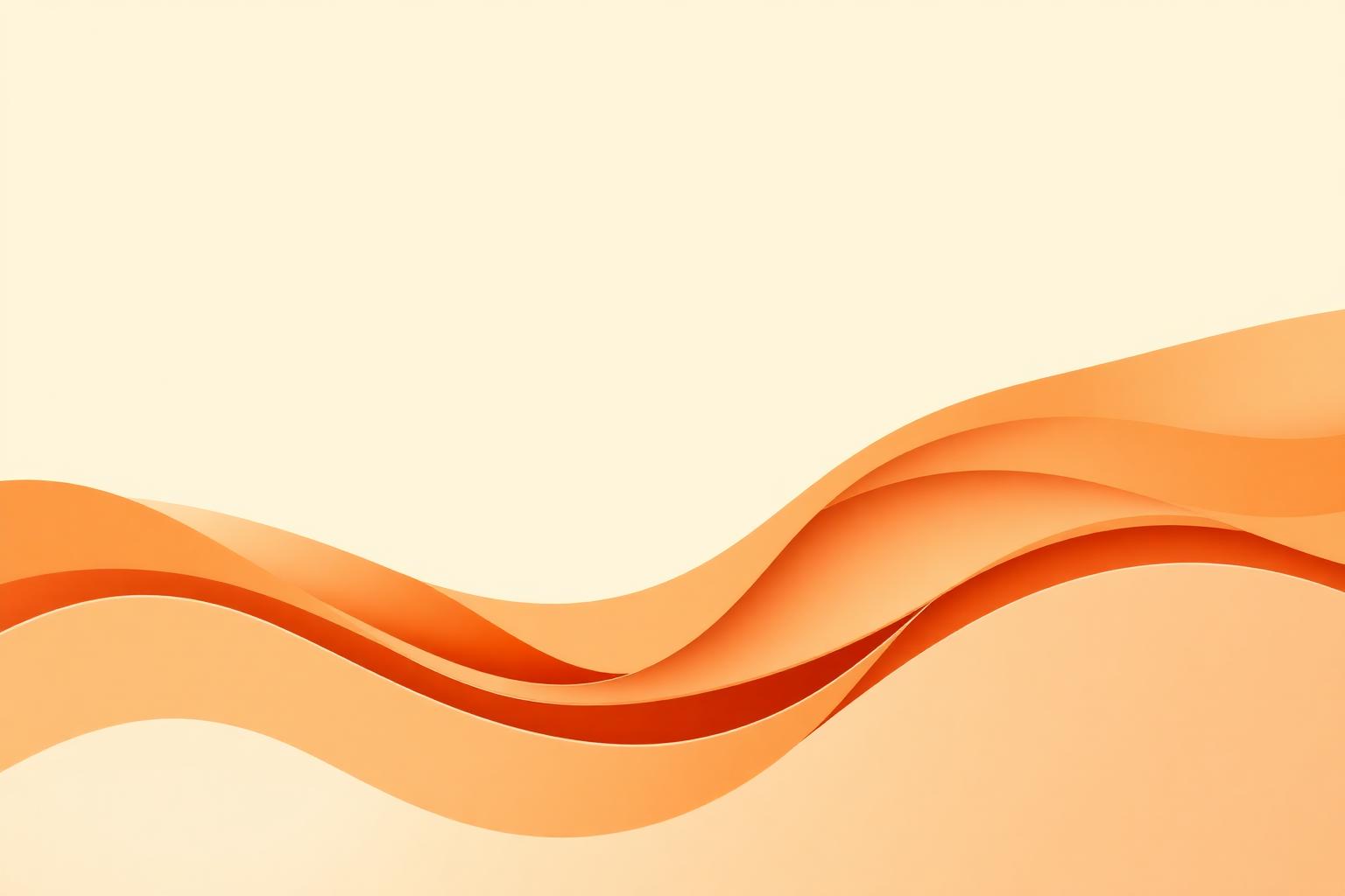 Abstracte warme golven die Claude AI symboliseren